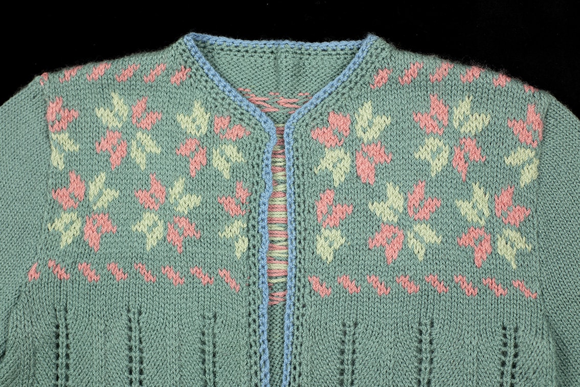 Jacket knitwear design by Alice Starmore