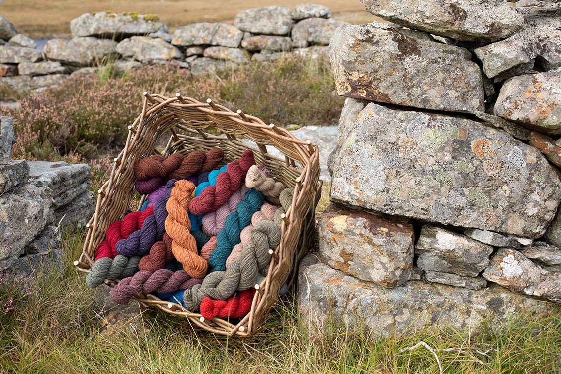 Alice Starmore Hebridean 2 Ply yarn for Virtual Yarns