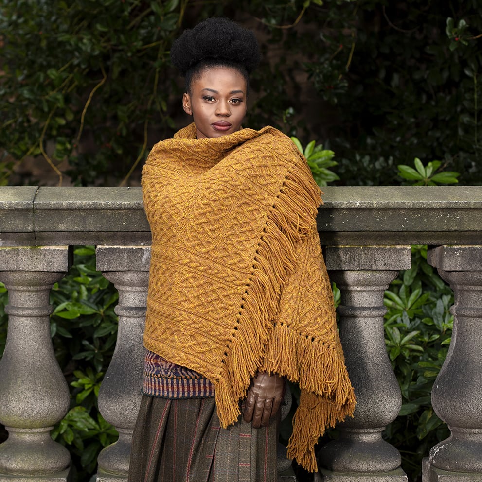 St Ciaran hand knitwear design by Alice Starmore from the book Aran Knitting