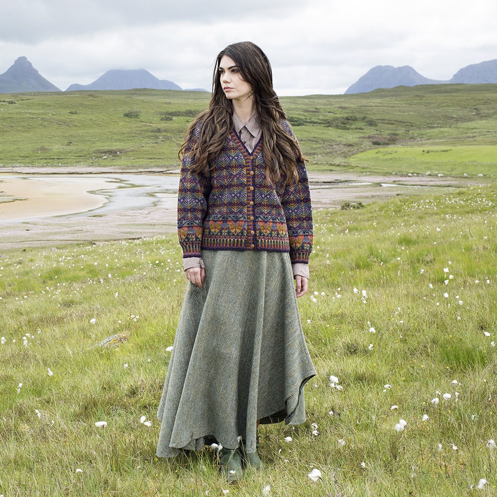 Oregon hand knitwear design by Alice Starmore from Virtual Yarns