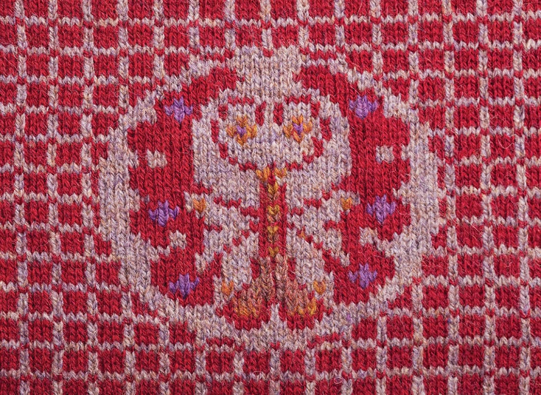 Knitwear design by Alice Starmore from the book Charts for Colour Knitting Knitwear design by Alice Starmore from the book Charts for Colour Knitting