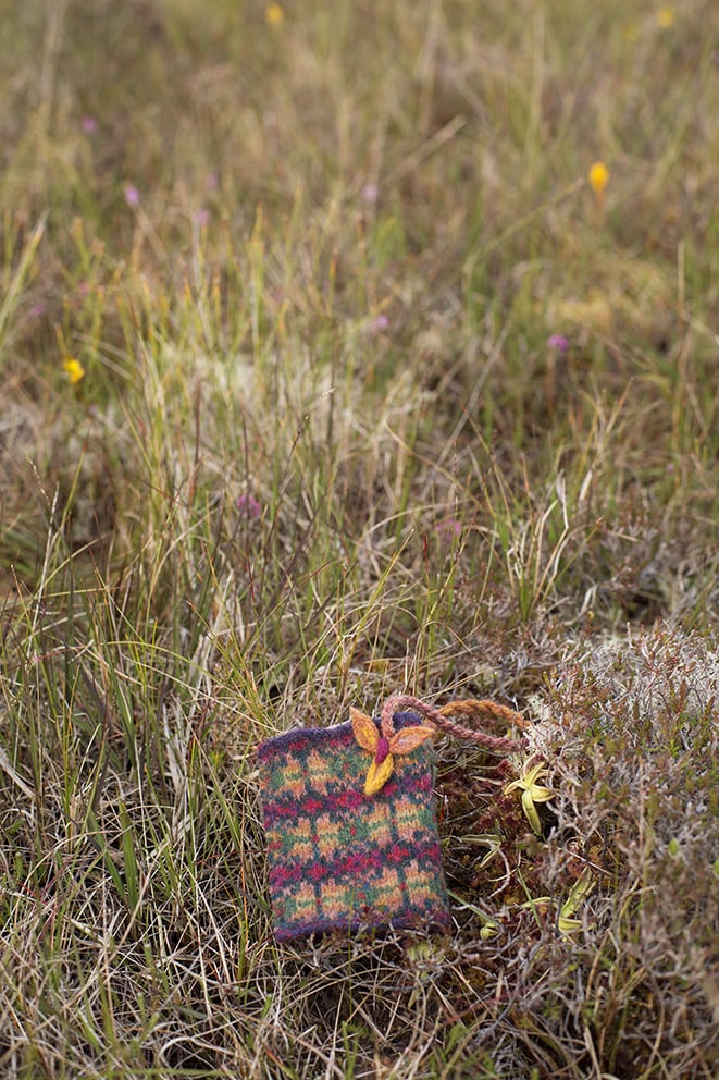 Textile Art details from the book Glamourie by Alice Starmore