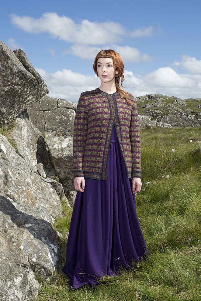 The Cailleach hand knitwear design by Alice Starmore from the book Glamourie The Cailleach hand knitwear design by Alice Starmore from the book Glamourie