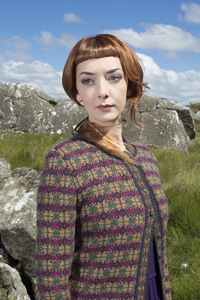 The Cailleach hand knitwear design by Alice Starmore from the book Glamourie The Cailleach hand knitwear design by Alice Starmore from the book Glamourie