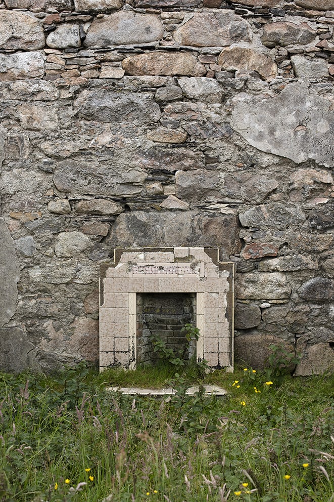 Old croft house on Scarp Old croft house on Scarp