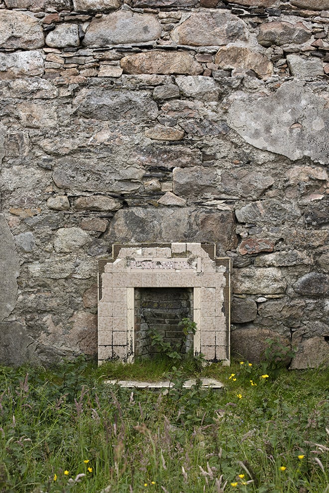 Old croft house on Scarp