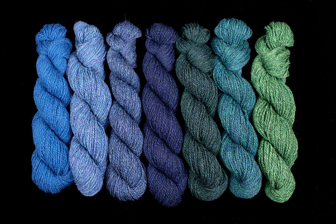 Alice Starmore Hebridean 2 Ply yarn for Virtual Yarns