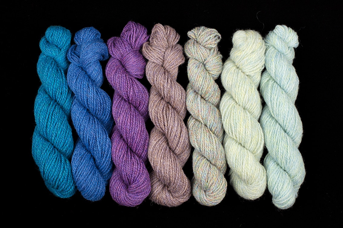 Alice Starmore Hebridean 2 Ply yarn for Virtual Yarns