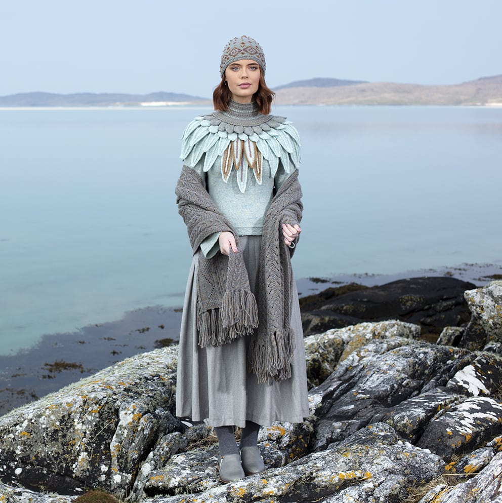 Hand knitwear design by Alice Starmore for Virtual Yarns