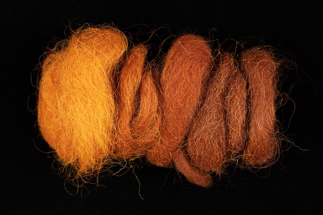Natural dye experimentation by Alice Starmore using plants and lichens from the Outer Hebrides Natural dye experimentation by Alice Starmore using plants and lichens from the Outer Hebrides