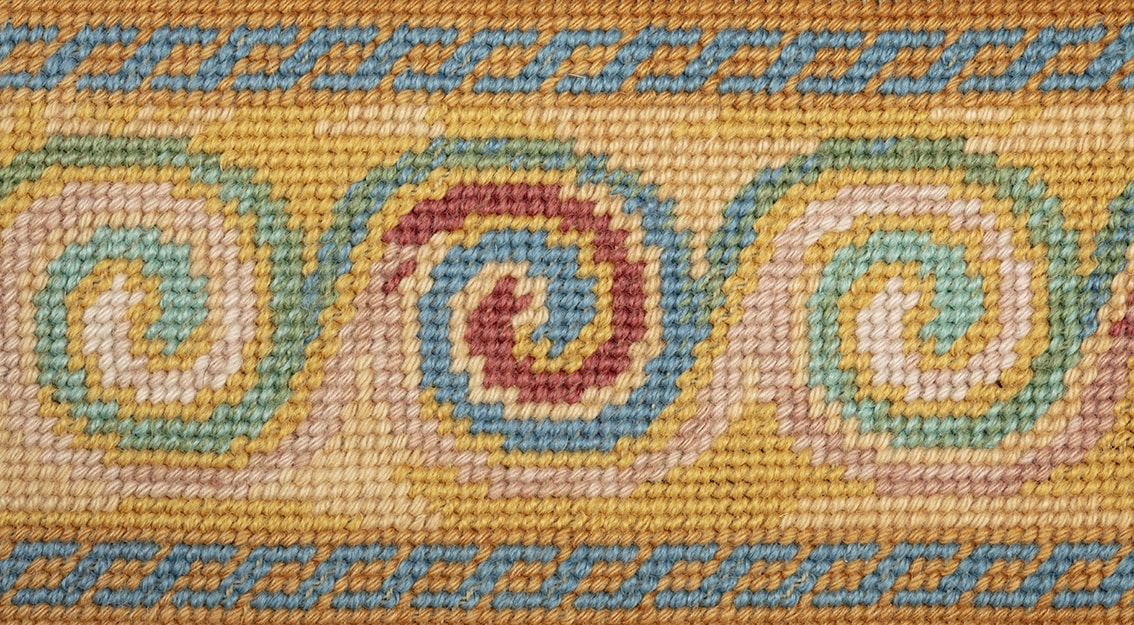 Needlepoint design by Alice Starmore from the book Charts for Colour Knitting Needlepoint design by Alice Starmore from the book Charts for Colour Knitting