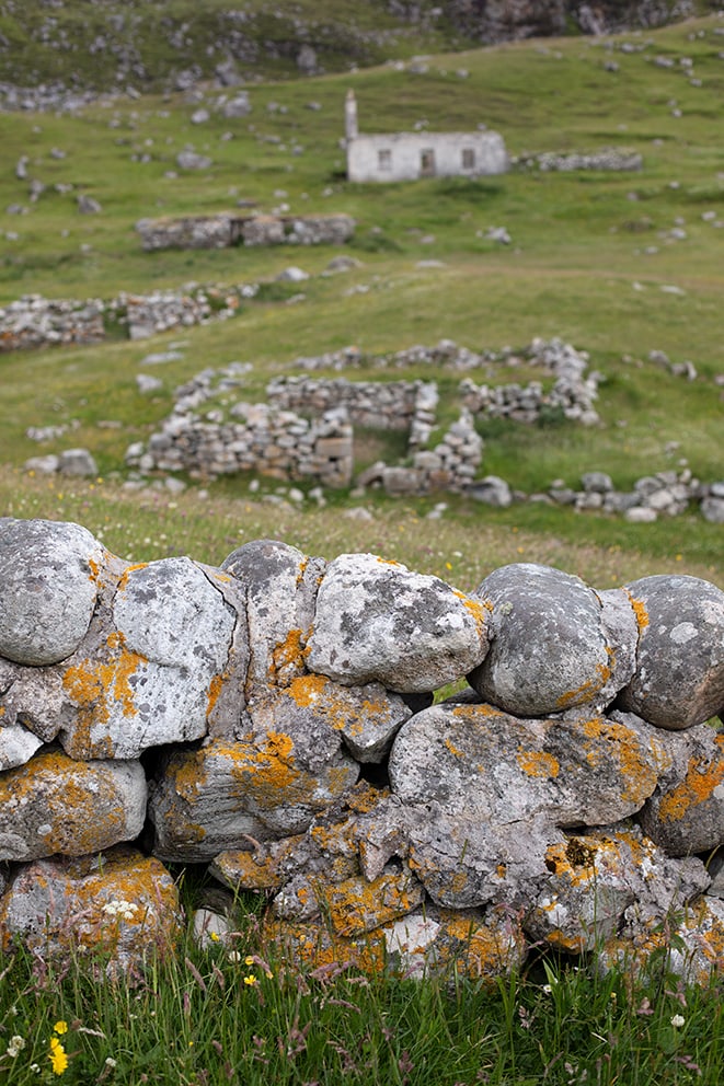 Old croft house on Scarp Old croft house on Scarp