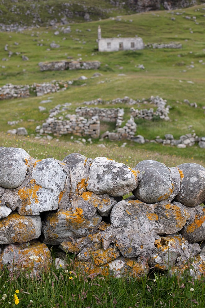 Old croft house on Scarp