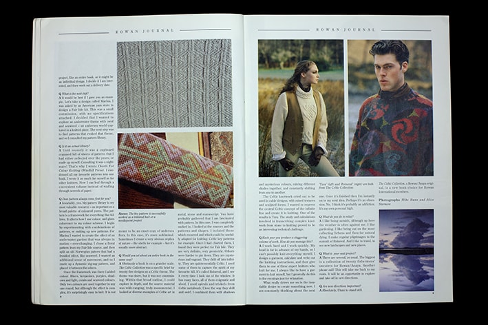 Alice Starmore Scottish Hand Knitwear Yarns and Designs