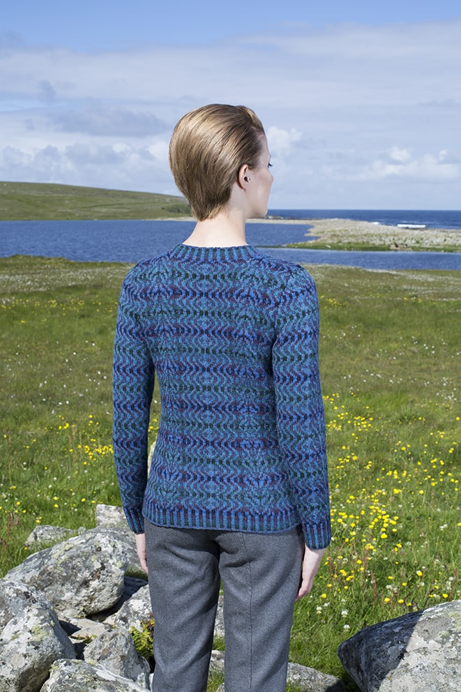 The Selkie hand knitwear design by Alice Starmore from the book Glamourie The Selkie hand knitwear design by Alice Starmore from the book Glamourie