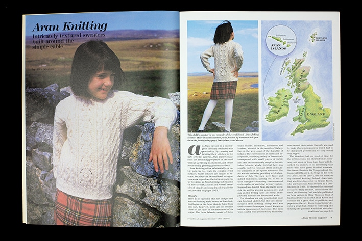 Hand Knitwear magazine article by Alice Starmore