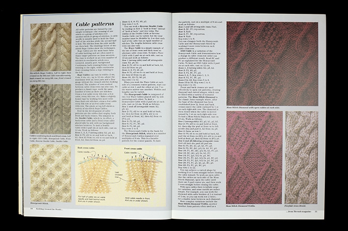 Hand Knitwear magazine article by Alice Starmore