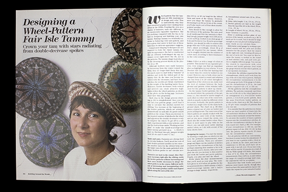 Hand Knitwear magazine article by Alice Starmore