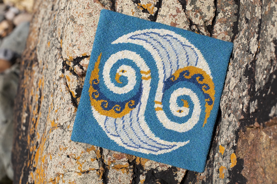 Needlepoint design by Alice Starmore for Virtual Yarns Needlepoint design by Alice Starmore for Virtual Yarns