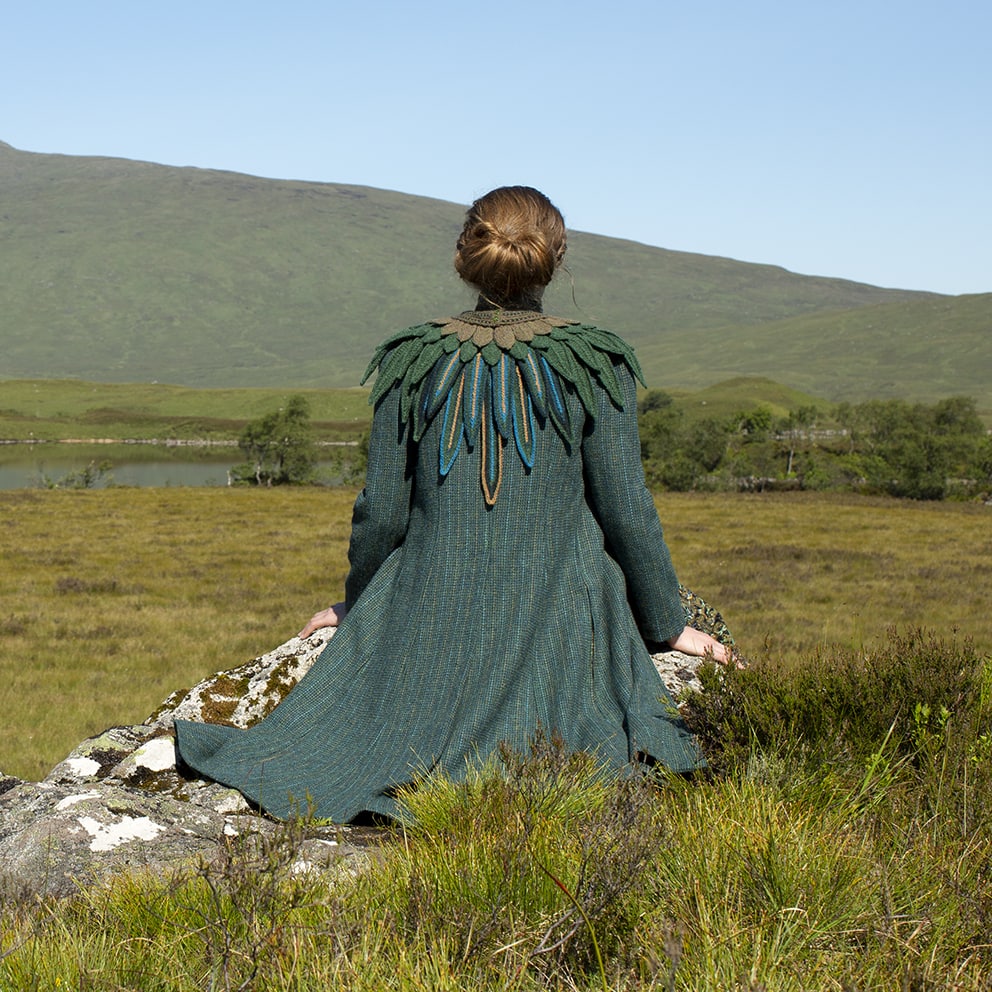 The Lapwing hand knitwear design by Alice Starmore from Virtual Yarns