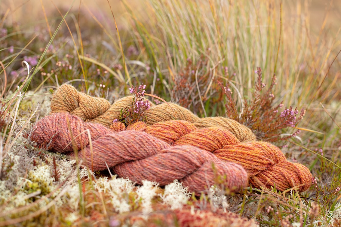 Alice Starmore Hebridean 2 Ply yarn for Virtual Yarns Alice Starmore Hebridean 2 Ply yarn for Virtual Yarns