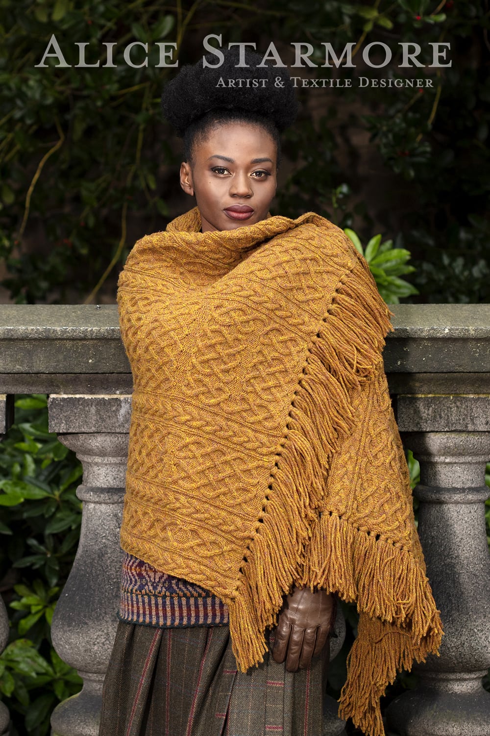 Hand knitwear design by Alice Starmore for Virtual Yarns