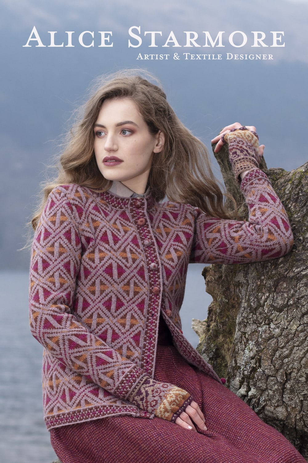 Hand knitwear design by Alice Starmore for Virtual Yarns