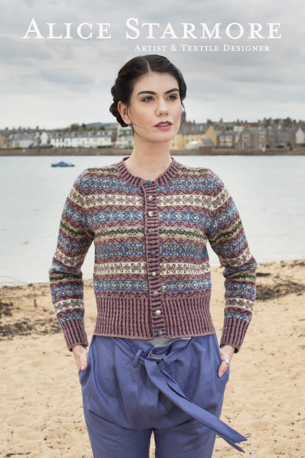 Peigi hand knitwear design by Alice Starmore for Virtual Yarns