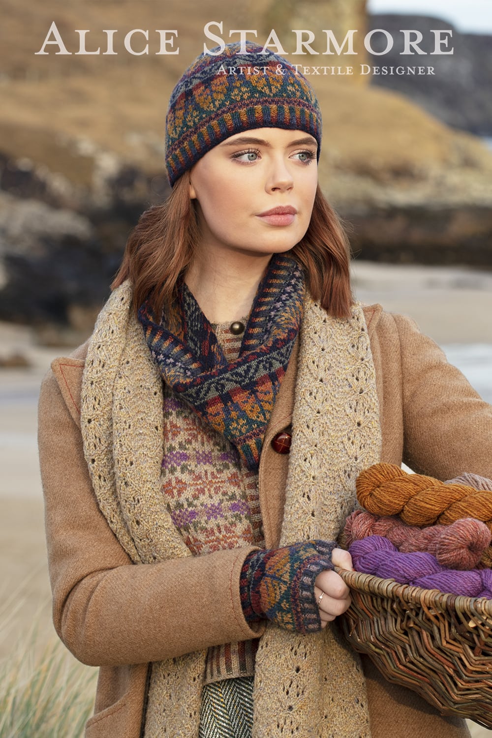 Hand knitwear design by Alice Starmore for Virtual Yarns