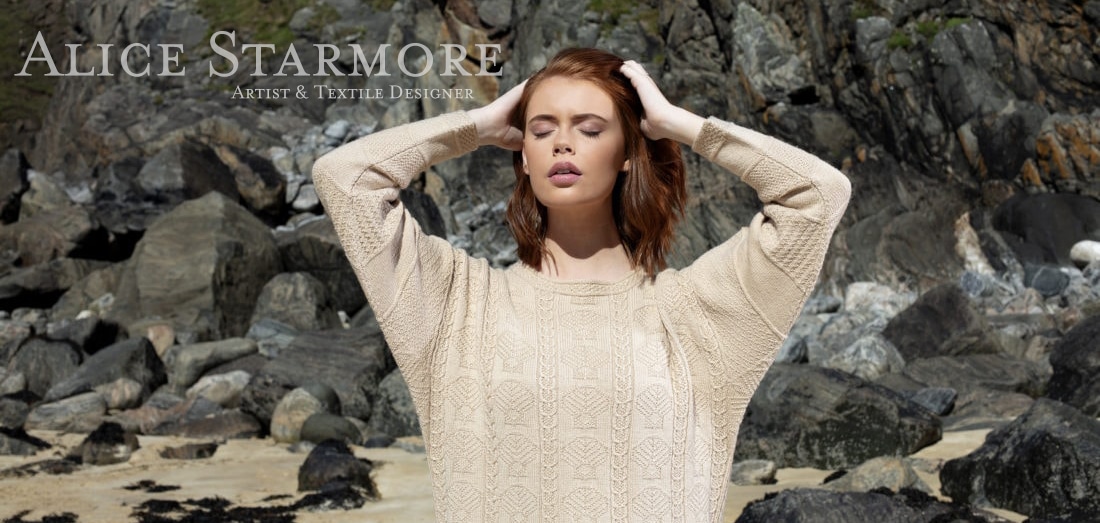 Hand knitwear designs and yarns by Alice Starmore