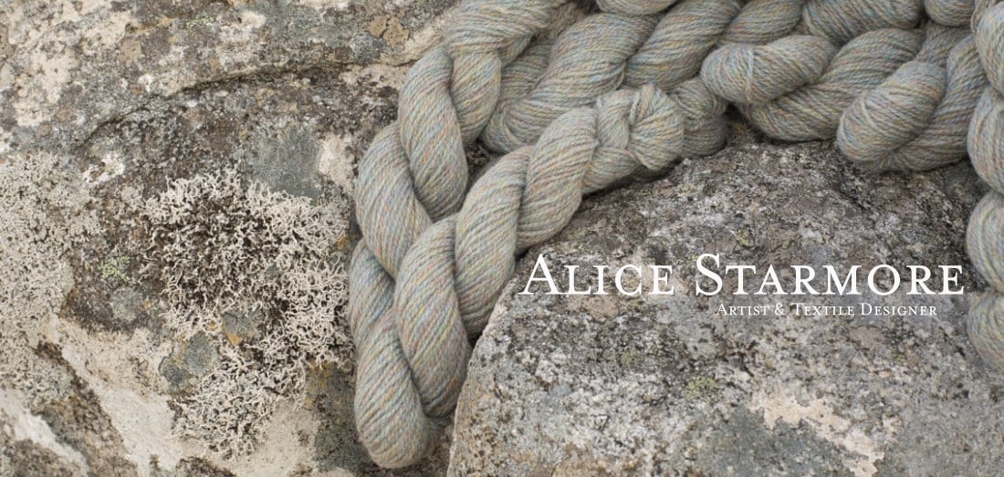 Alice Starmore Hebridean hand knitting yarn for Virtual Yarns