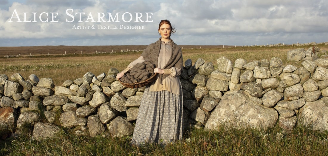 Sulaire hand knitwear design by Alice Starmore for Virtual Yarns