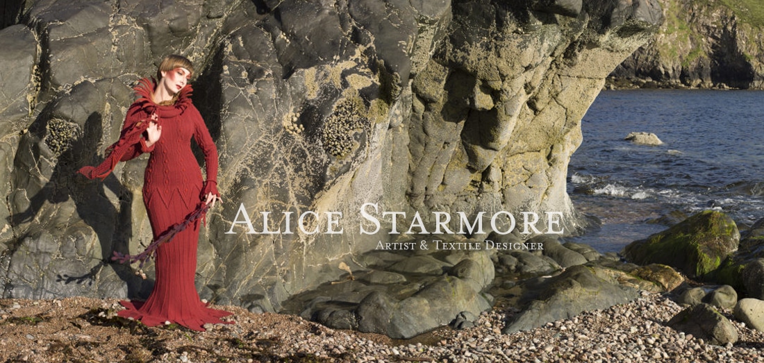 The Sea Anemone Costume by Alice Starmore from the book Glamourie