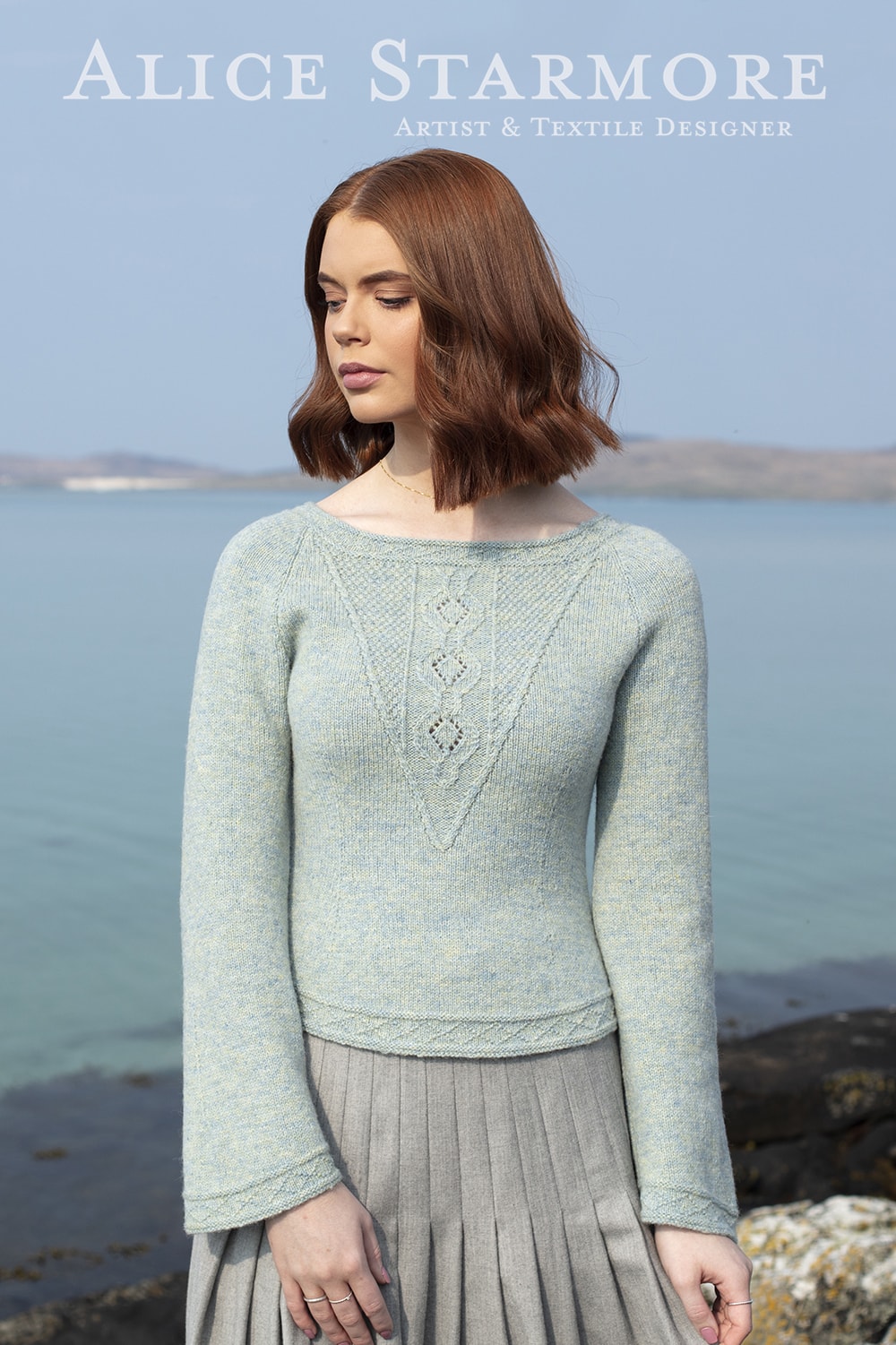 Hand knitwear design by Alice Starmore for Virtual Yarns