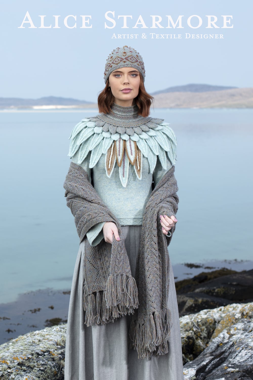 Hand knitwear design by Alice Starmore for Virtual Yarns